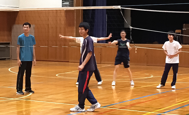 バレーボール部